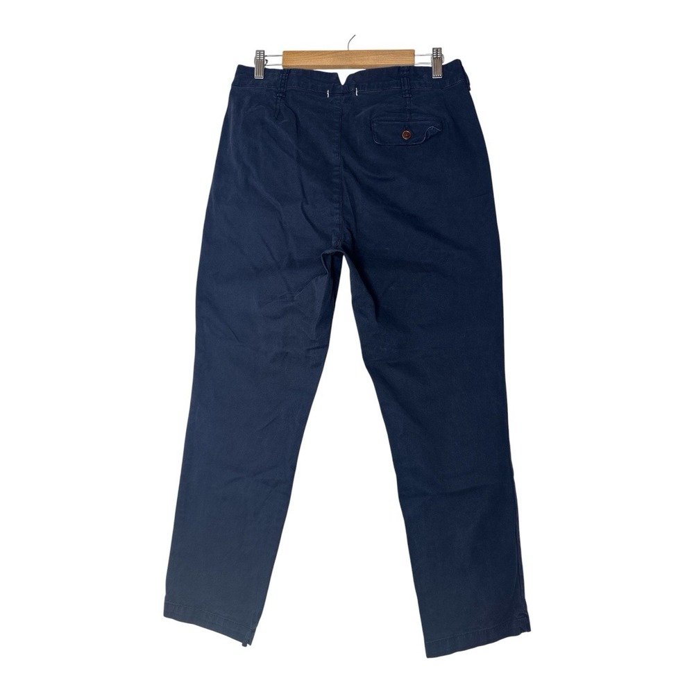Alex Mill Pants Women's Size 10 Navy Blue Chino Pockets Classic Stretch - Picture 3 of 7